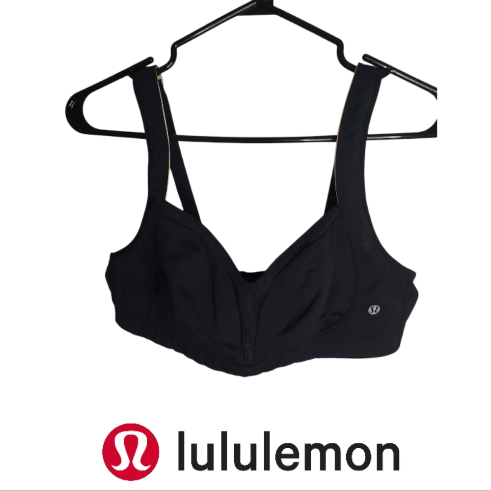 Lululemon Athletica Black Supportive Sports Bra